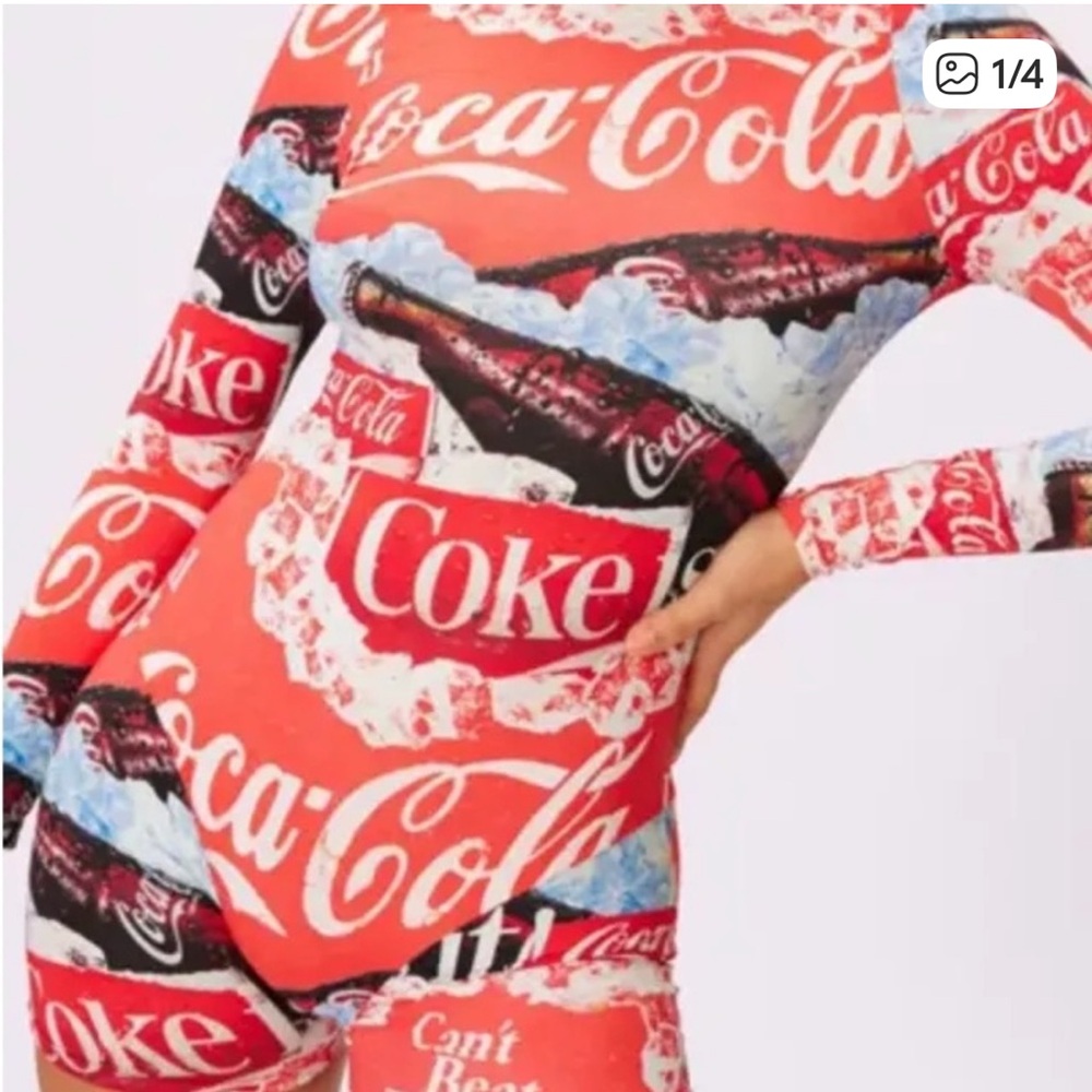 Special Edition Parade x Coca-Cola Women's Red Playsuit